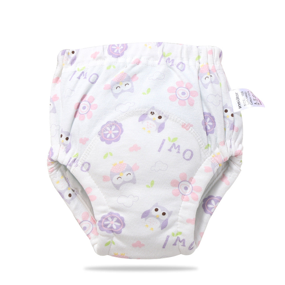 Breathable Baby Cloth Diaper Pants Cotton