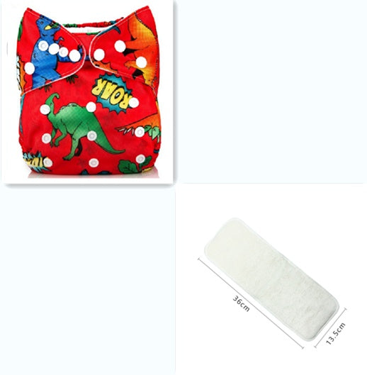 Washable Baby Cloth Diapers Adjustable Reusable