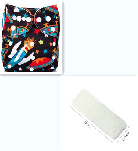 Washable Baby Cloth Diapers Adjustable Reusable