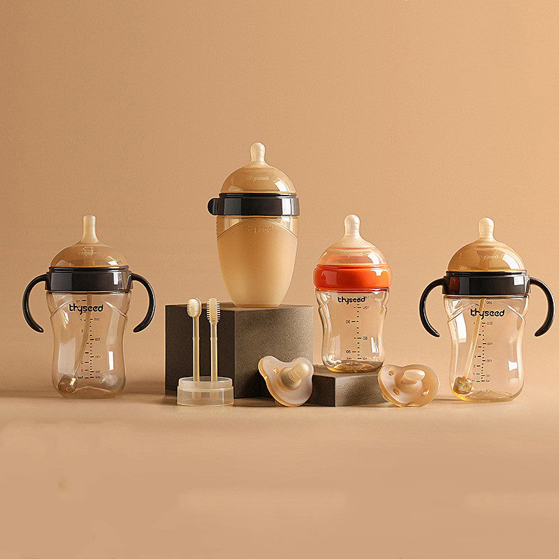 BPA-Free PPSU Baby Bottle - Wide Neck Anti-Colic Feeding