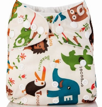 Washable Baby Cloth Diapers Adjustable Reusable