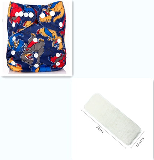 Washable Baby Cloth Diapers Adjustable Reusable