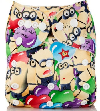 Washable Baby Cloth Diapers Adjustable Reusable