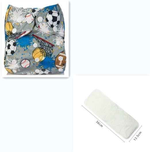 Washable Baby Cloth Diapers Adjustable Reusable