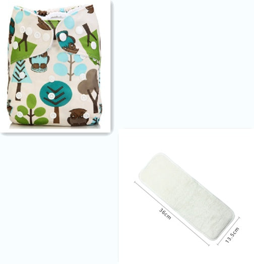 Washable Baby Cloth Diapers Adjustable Reusable
