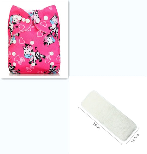 Washable Baby Cloth Diapers Adjustable Reusable