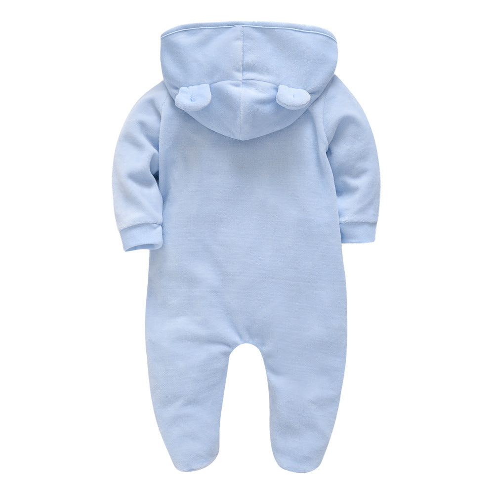 Newborn Baby One Piece Cotton Jumpsuit Long Sleeve
