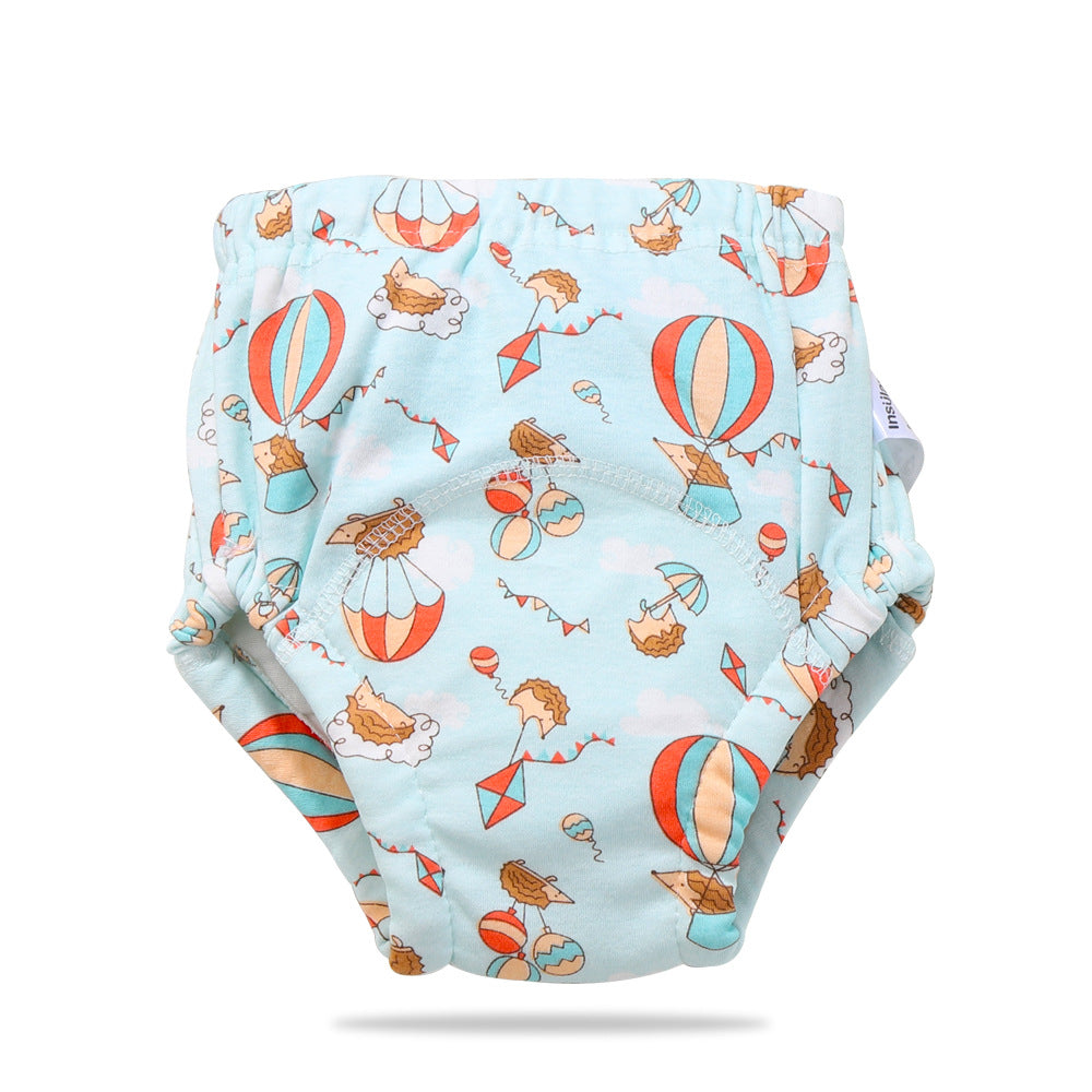 Breathable Baby Cloth Diaper Pants Cotton
