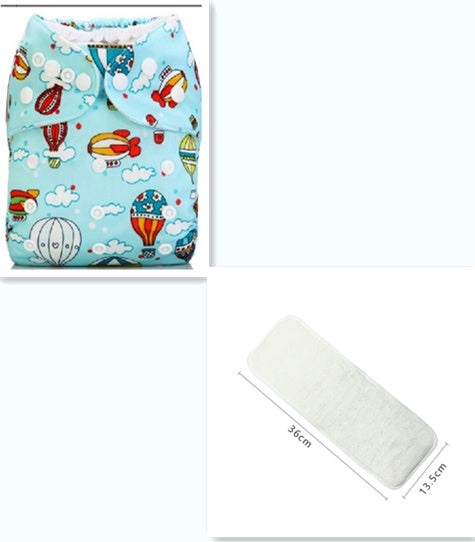 Washable Baby Cloth Diapers Adjustable Reusable
