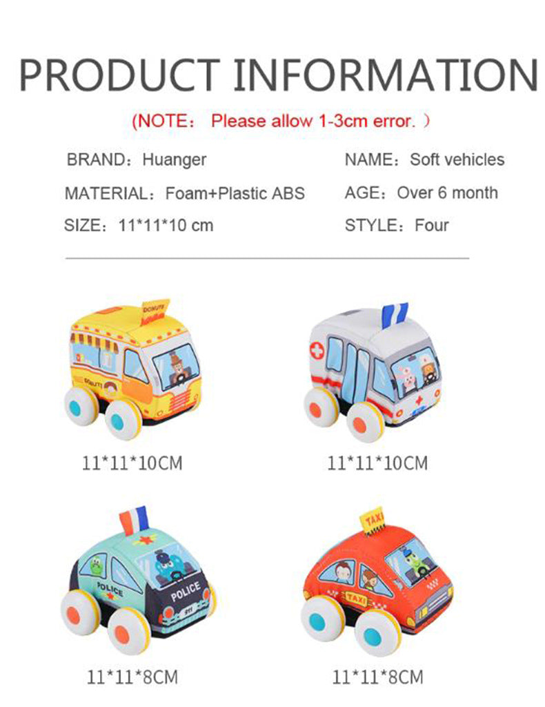 Baby Fabric Educational Toy Soft Washable