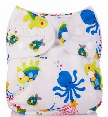 Washable Baby Cloth Diapers Adjustable Reusable