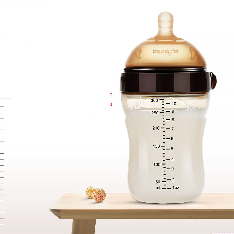 BPA-Free PPSU Baby Bottle - Wide Neck Anti-Colic Feeding