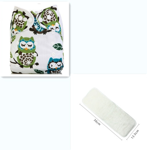 Washable Baby Cloth Diapers Adjustable Reusable