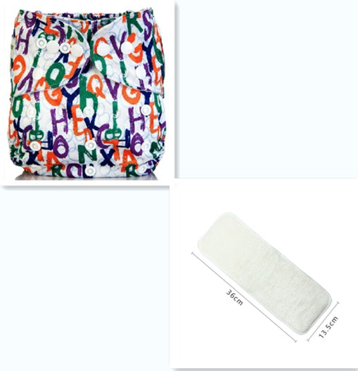 Washable Baby Cloth Diapers Adjustable Reusable