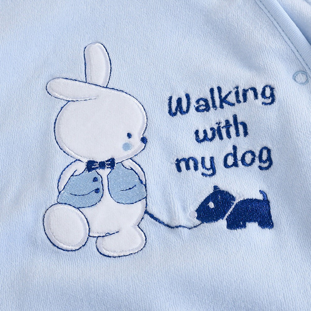 Newborn Baby One Piece Cotton Jumpsuit Long Sleeve