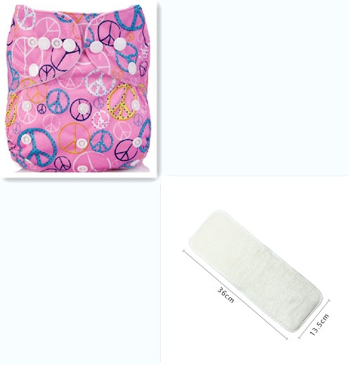 Washable Baby Cloth Diapers Adjustable Reusable