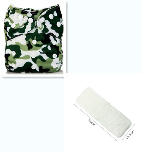 Washable Baby Cloth Diapers Adjustable Reusable