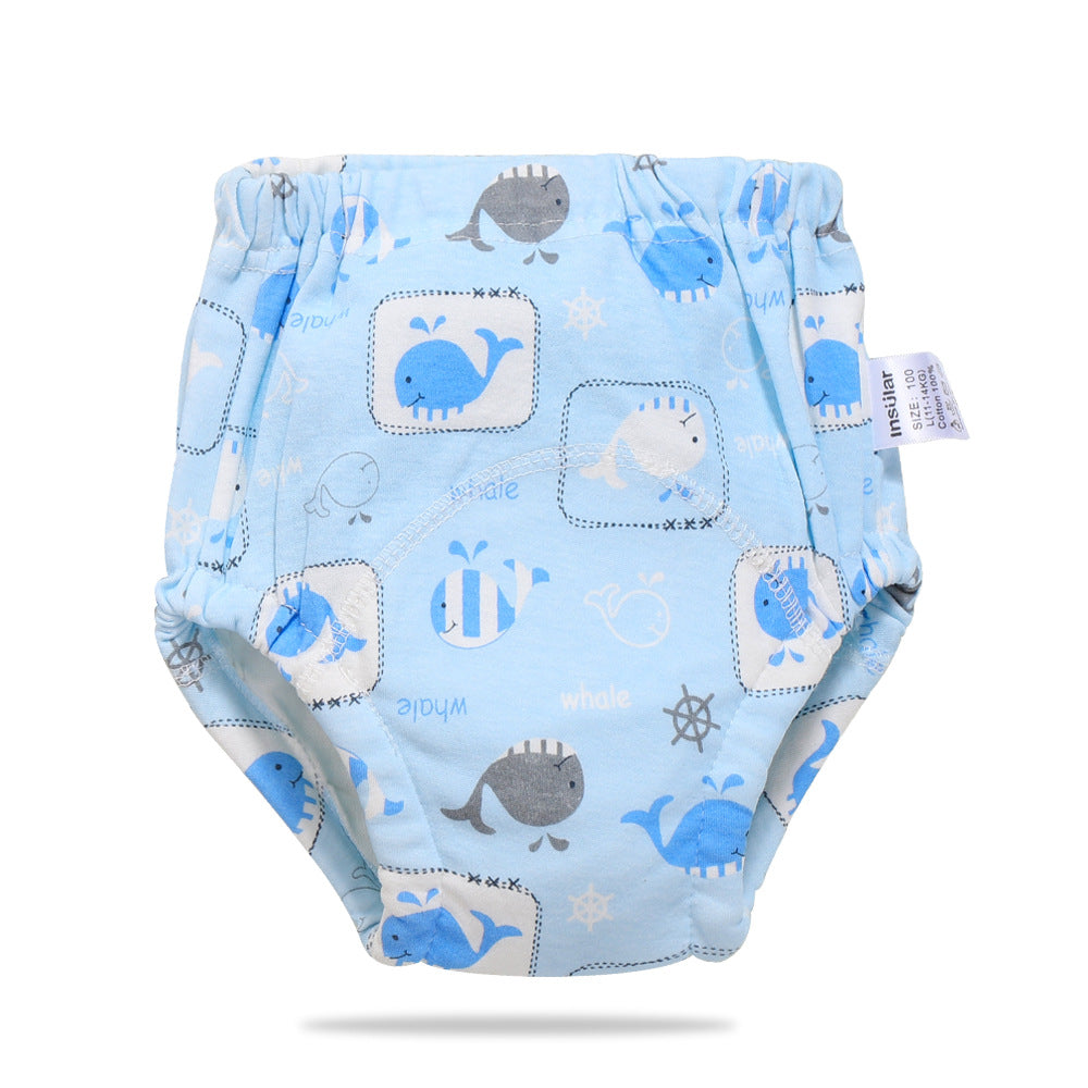 Breathable Baby Cloth Diaper Pants Cotton