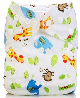 Washable Baby Cloth Diapers Adjustable Reusable