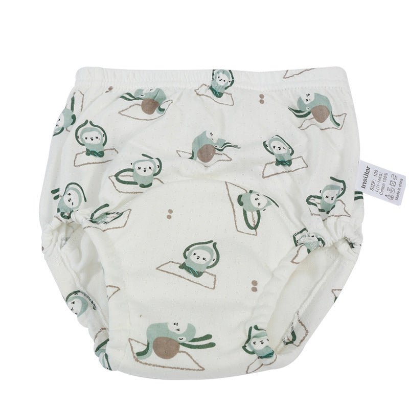 Breathable Baby Cloth Diaper Pants Cotton