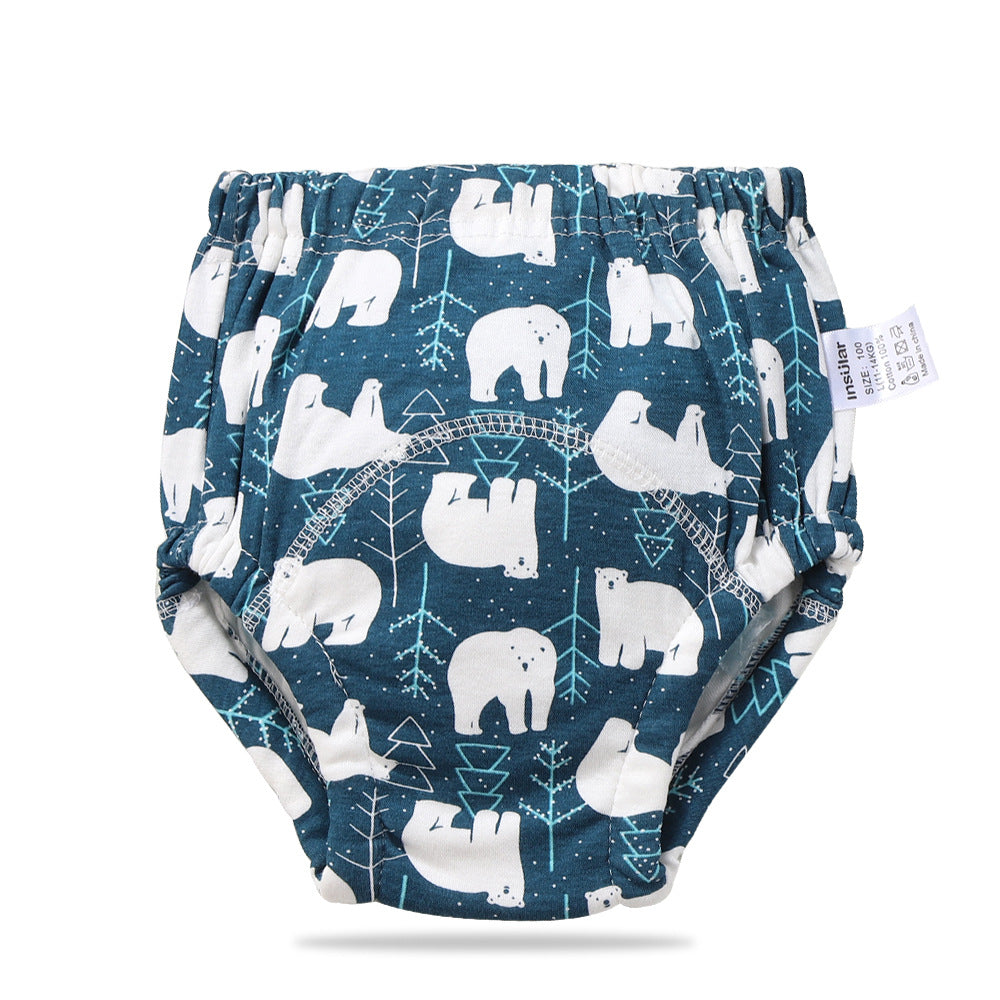 Breathable Baby Cloth Diaper Pants Cotton