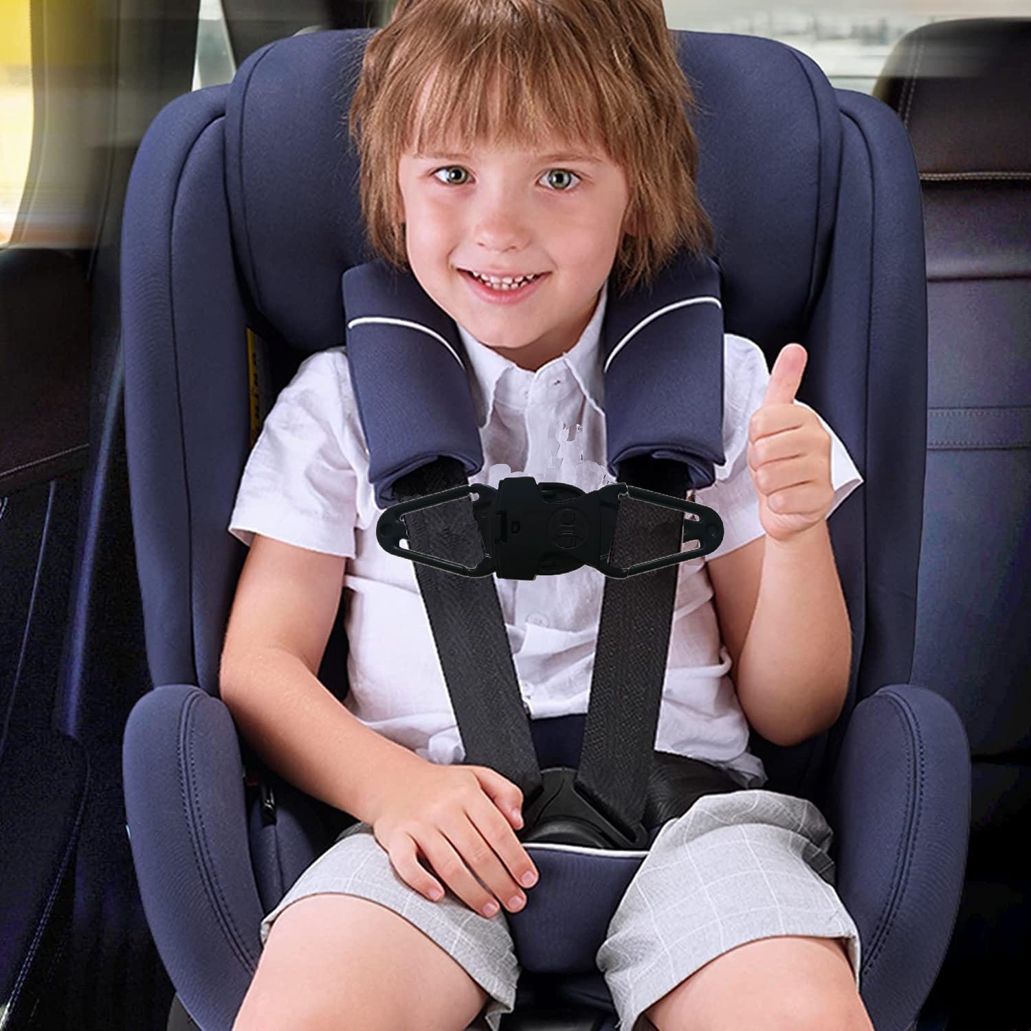 Baby Car Seat Chest Clip Strap Holder