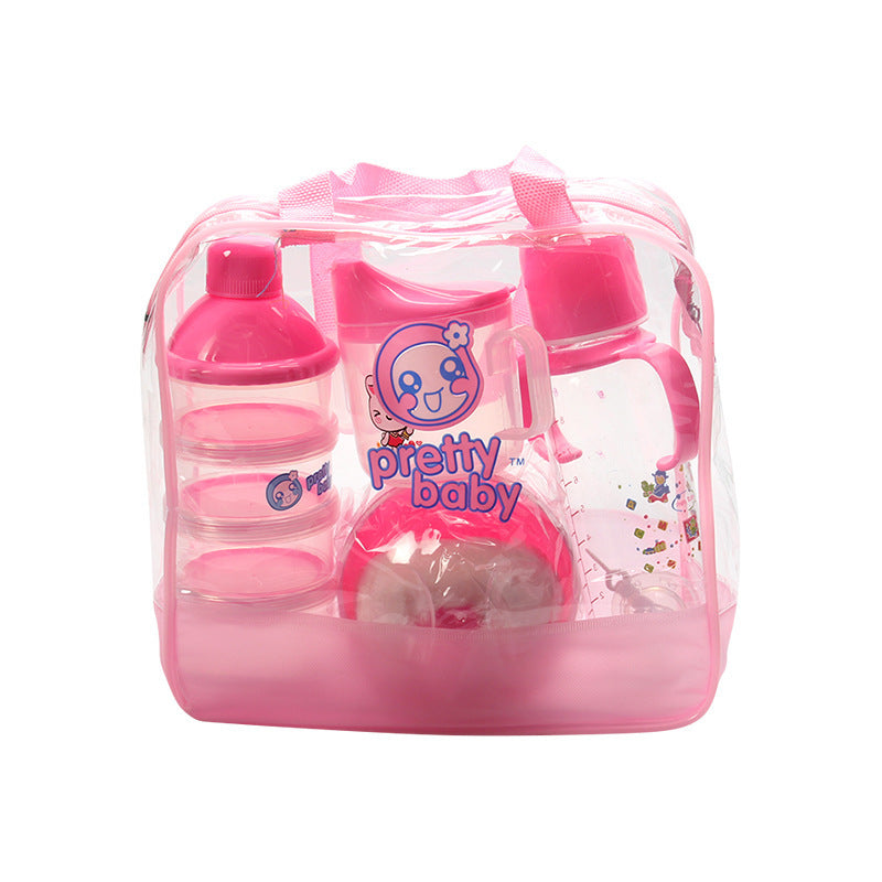Baby Feeding Set Bottle Bowl Suction Cup Kit