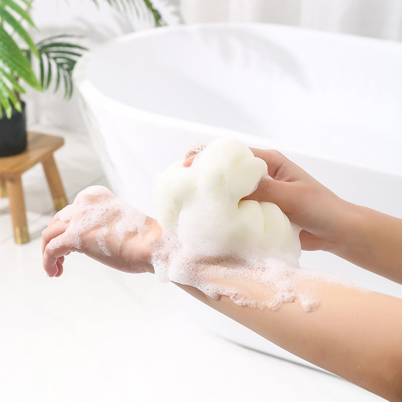 Japanese Style Bath Flower Ball – Soft PE Mesh